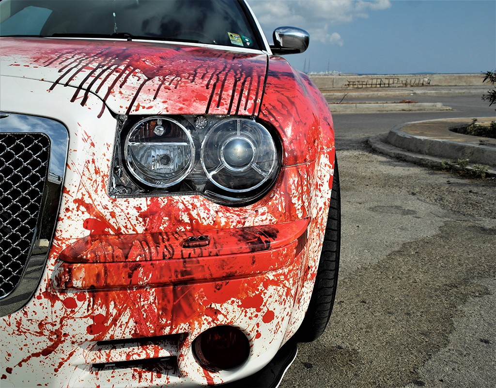 CHRYSLER C300 BLOOD DESIGN 3DCARBON