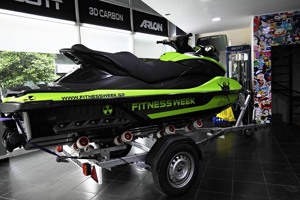 SEADOO GTX TOXIC GREEN 3DCARBON
