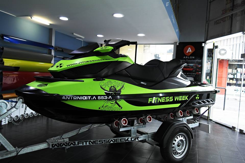 SEADOO GTX TOXIC GREEN 3DCARBON